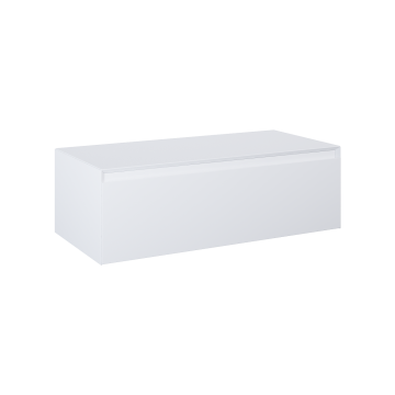 Komoda z blatem 100x31,9x45,8 cm Elita Split 100 1S biały mat RE081004055290