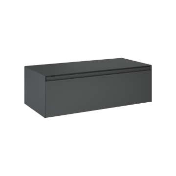 Komoda z blatem 100x31,9x45,8 cm Elita Split 100 1S antracyt mat RE081004056010