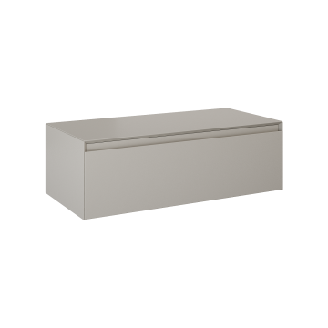 Komoda z blatem 100x31,9x45,8 cm Elita Split 100 1S fume matt RE081004057020