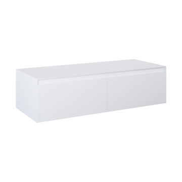 Komoda z blatem 120x31,9x45,8 cm Elita Split 120 2S biały mat RE081204055290