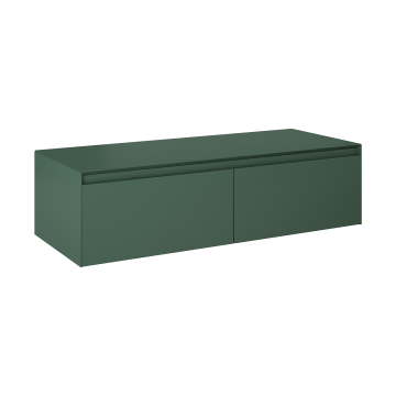 Komoda z blatem 120x31,9x45,8 cm Elita Split 120 2S forest green matt RE081204057010