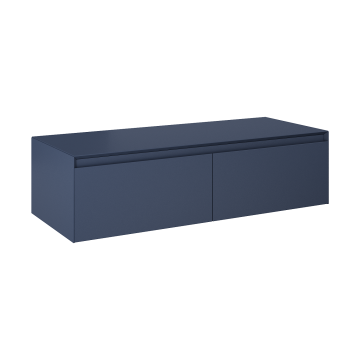 Komoda z blatem 120x31,9x45,8 cm Elita Split 120 2S navy blue matt RE081204057030