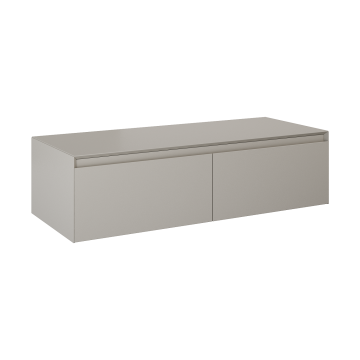Komoda z blatem 120x31,9x45,8 cm Elita Split 120 2S fume matt RE081204057020