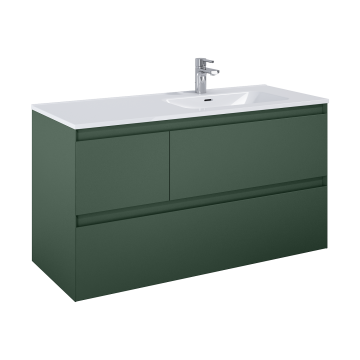 Szafka podumywalkowa 120x63,5x45,8 cm Elita Split 120 3S P z prawej forest green matt RE012005157010