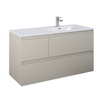 Szafka podumywalkowa 120x63,5x45,8 cm Elita Split 120 3S P z prawej fume matt RE012005157020