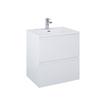 Szafka podumywalkowa 60x63,5x45,8 cm Elita Split 60 2S biały połysk RE010600058060