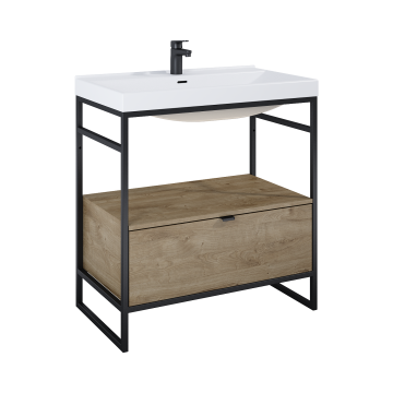 Szafka podumywalkowa do stelaża 75,7x27,5x45,5 cm Elita Indus 80 1S dąb canela RE010800077050