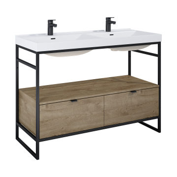 Szafka podumywalkowa do stelaża 115,8x27,5x45,5 cm Elita Indus 120 2S dąb canela RE011200077050