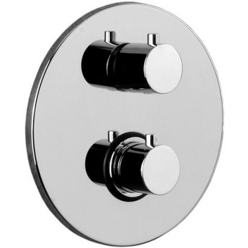 Bateria podtynkowa 1-drożna termostatyczna Paffoni Light stal szczotkowana LIQ013ST