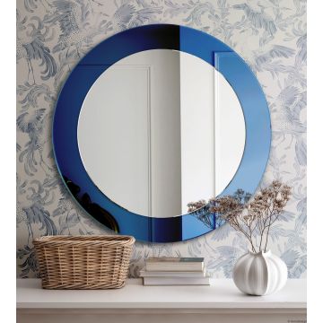 Lustro GieraDesign Lady 100cm niebieskie LAD/BL/100