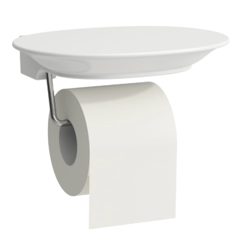 Ceramiczny uchwyt na papier toaletowy Laufen The New Classic biały H8738530000001