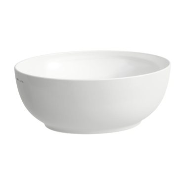 Umywalka nablatowa Laufen IL Bagno Alessi 450x400 mm bez otw. biały H8189754001121