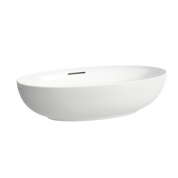 Umywalka nablatowa Laufen IL Bagno Alessi 700x380 mm bez otw. biały H8189784001091