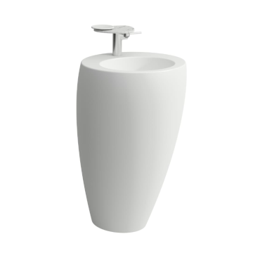Umywalka przyścienna Laufen IL Bagno Alessi 520x530 mm z otw. biały mat H8119717571041