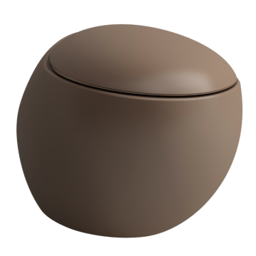 Miska podwieszana WC Laufen IL Bagno Alessi 390x585 mm RIMLESS caffe mat H8209711880001