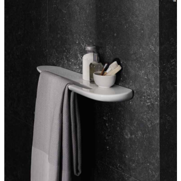 Półka ścienna Laufen IL Bagno Alessi biały mat H8709727570001