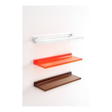 Półka ścienna 450x155x40 mm Laufen Kartell bursztynowa H3853300810001