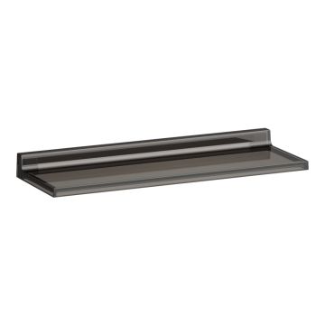 Półka ścienna 450x155x40 mm Laufen Kartell szary dymiony H3853300850001