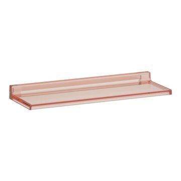 Półka ścienna 450x155x40 mm Laufen Kartell różowa H3853300930001