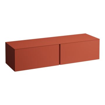 Szafka z blatem 1600x500 mm Laufen IlBagnoAlessi terracotta H4303300972691