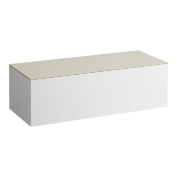 Szafka z blatem 1200x500 mm Laufen IlBagnoAlessi biały mat H4313000972601