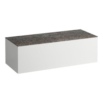 Szafka z blatem 1200x500 mm Laufen IlBagnoAlessi biały mat H4323000972601