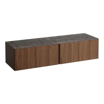 Szafka z blatem 1600x500 mm Laufen IlBagnoAlessi noce canaletto H4323300976301