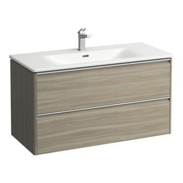 Zestaw umywalka z szafką 1000x450 mm Laufen Palace jasny wiąz H8607072621041