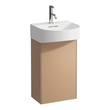 Szafka podumywalkowa 385x240 mm Laufen Sonar drzwi po lewej miedziany H4054810340411