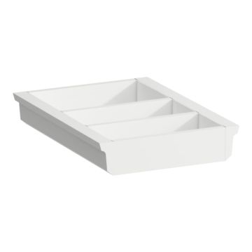 Mały organizer do szuflad Laufen Space biały połysk H4954011606311