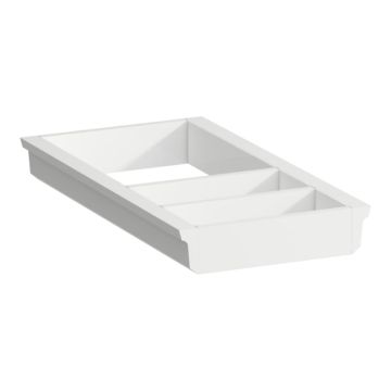 Organizer do szuflad 200x374 mm Laufen Space biały mat H4954031606311