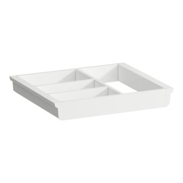 Organizer do szuflad 274x320 mm Laufen Space biały mat H4954051606311