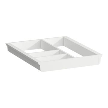 Organizer do szuflad 374x320 mm Laufen Space biały mat H4954071606311