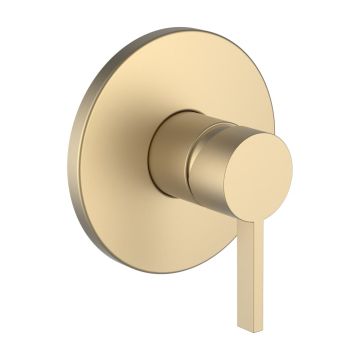 Bateria natryskowa jednouchwytowa podtynkowa do Simibox Laufen Kartell złota H3313360830001