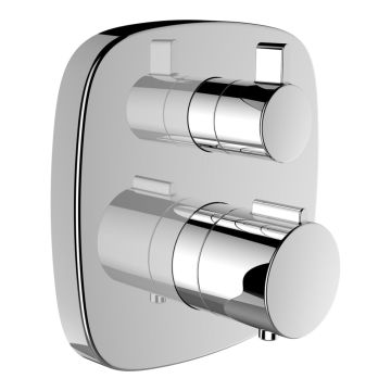 Bateria natryskowa podtynkowa termostatyczna do Simibox Laufen City therm chrom HF905374100000