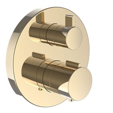 Bateria natryskowa podtynkowa termostatyczna do Simibox Laufen City therm złota HF905475463000