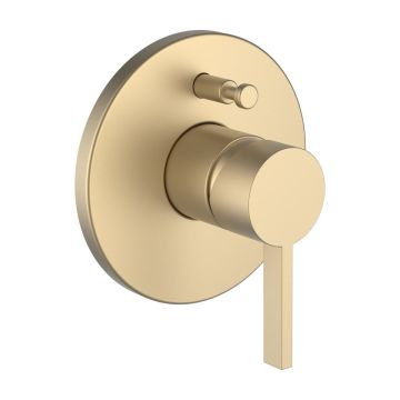 Bateria natryskowa podtynkowa Laufen Kartell białe złoto H3213360830001