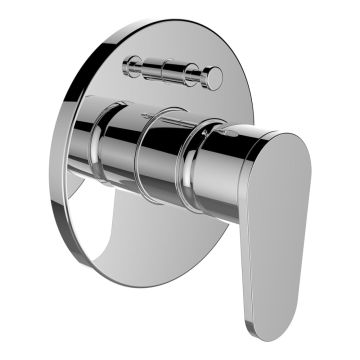 Bateria wannowo-prysznicowa podtynkowa do Simibox Laufen The New Classic białe złoto HF900579462000