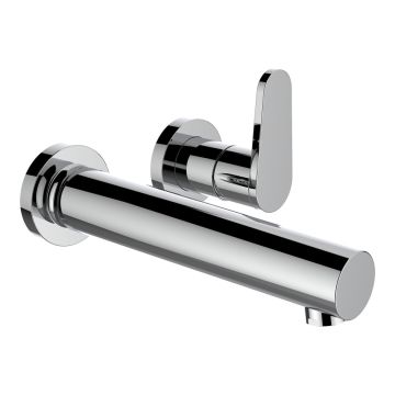 Bateria umywalkowa podtynkowa jednouchwytowa Laufen The New Classic białe złoto HF900522462000