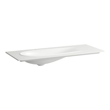Umywalka meblowa 1200x500 mm Laufen Il Bagno Alessi z otw. biały mat H8179797571041