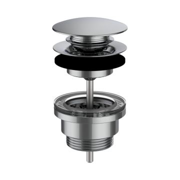 Korek click-clack LAUFEN chrom H3709890041041