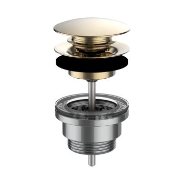 Korek click-clack LAUFEN złota H3709890011041