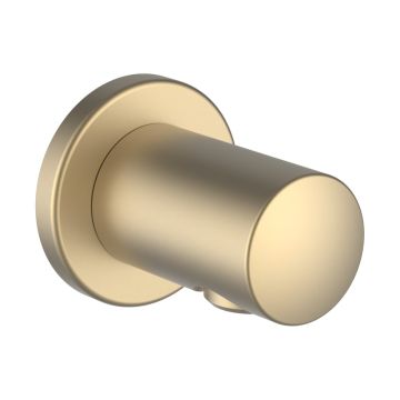 Przyłącze węża prysznicowego Laufen Twin białe złoto HF504776462000