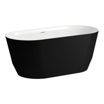 Wanna wolnostojąca Laufen Pro 150x70x59 cm czarny mat H2439520680001