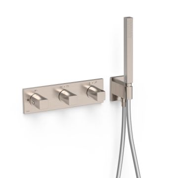 Bateria termostatyczna podtynkowa 4-drożna Tres B-System stal 30725401AC