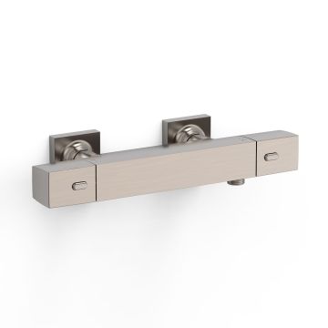 Bateria termostatyczna naścienna Tres Over-Wall stal 19016406AC