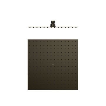 Deszczownica sufitowa 300x300 mm Tres czarny brąz 134315012KMB
