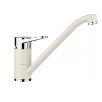 Bateria kuchenna Blanco Wega II Silgranit-Look delikatny biały/chrom 526980