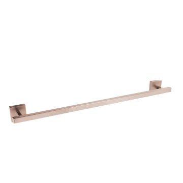 Wieszak na ręcznik 600 mm Tres Cuadro-Tres różowe złoto matt 10723603OPM