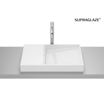 Umywalka nablatowa 60x38x8 cm Roca Horizon bez otw. supraglaze A327279S0B